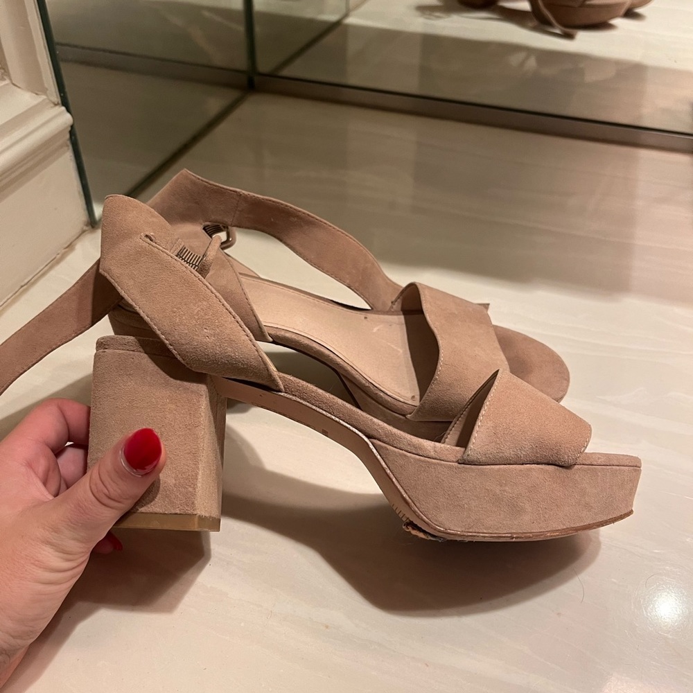 Pink heels